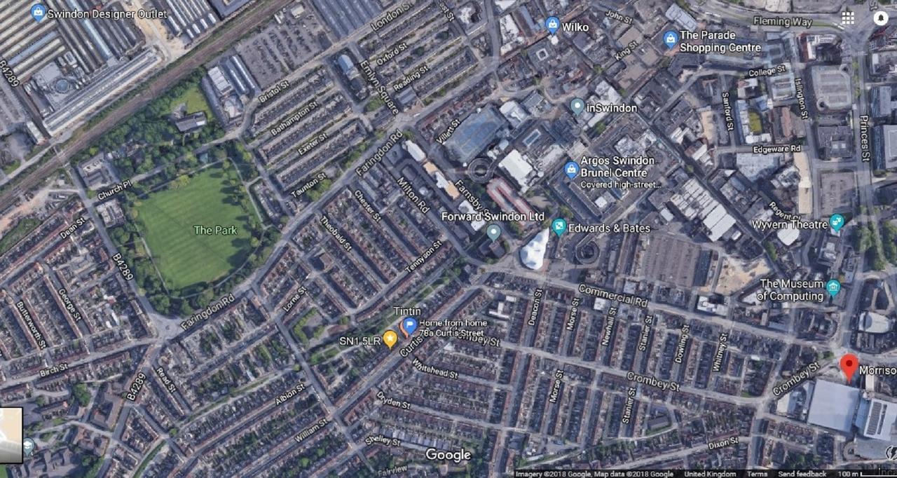 Swindon City Centre Duplex - Entercloud9Sa Esterno foto